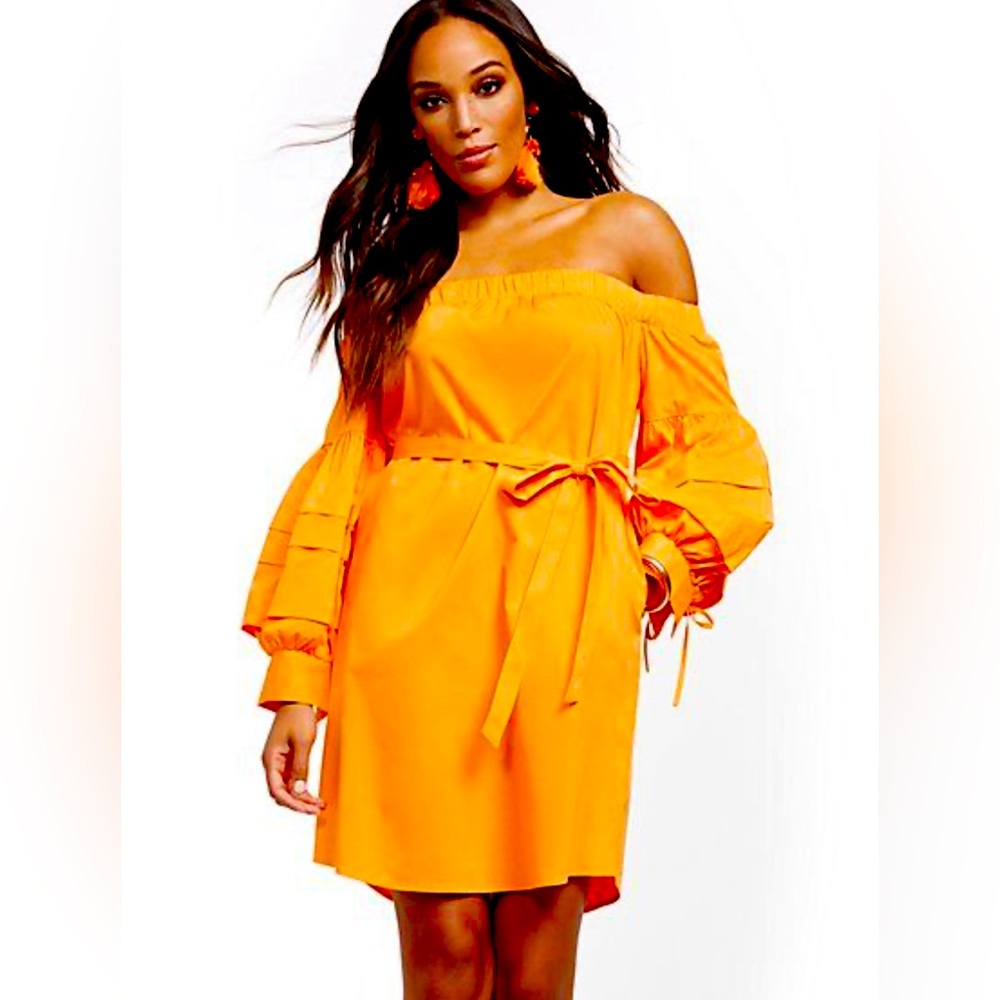 off the shoulder dress